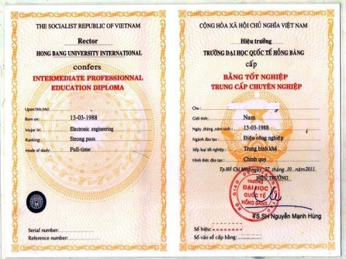 Làm Bằng Trung Cấp Tại Hà Nội Uy Tín, Chất Lượng, Giá Rẻ