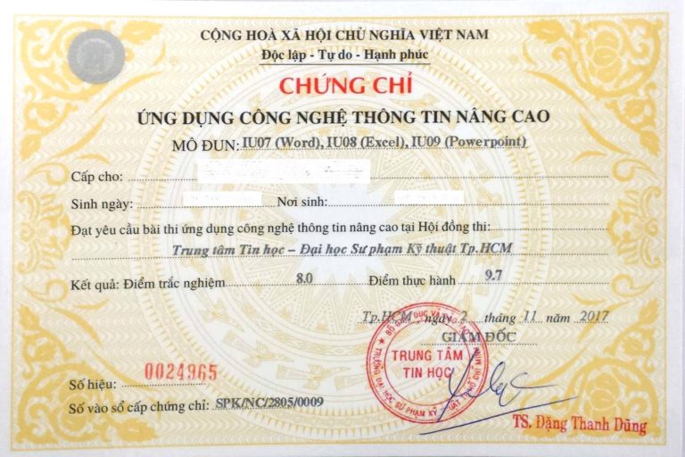 Chứng chỉ tin học là gì? Có bao nhiêu loại?