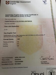 Làm Chứng Chỉ KET Giống Thật 100% Tại Làm Bằng 247