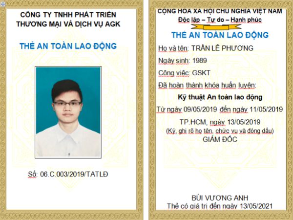 Dịch vụ làm chứng chỉ an toàn lao động toàn quốc tại Làm Bằng 247