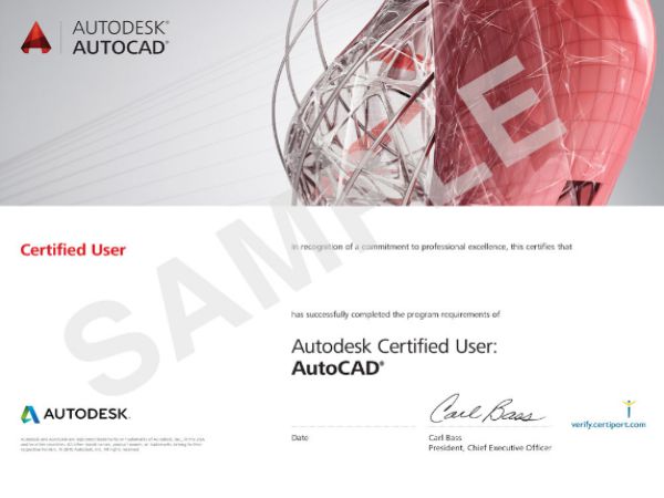 Autodesk Certified User (ACU) - Làm Chứng chỉ AutoCAD dành cho người dùng:
