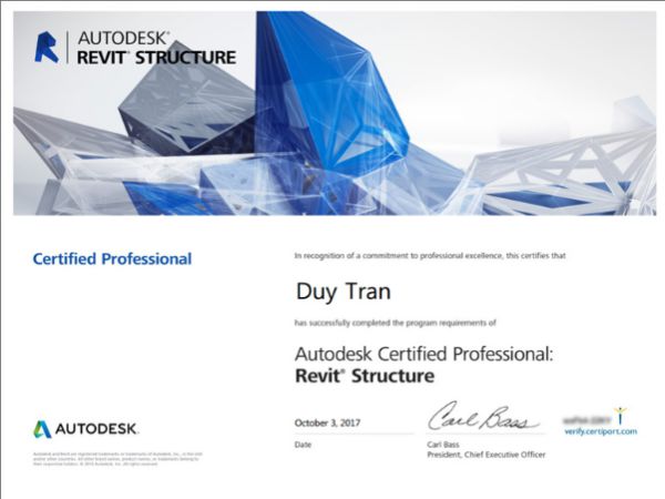 Autodesk Certified Instructor (ACI) - Làm Chứng chỉ AutoCAD