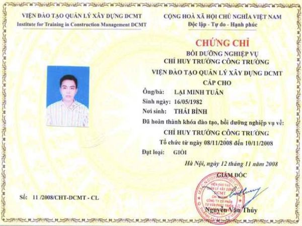 Tìm hiểu về làm chứng chỉ chỉ huy trưởng làm gì?