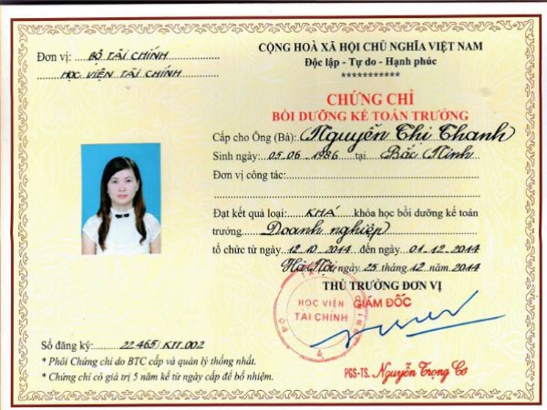 Muốn làm chứng chỉ kế toán trưởng cần trải qua các bước