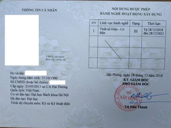 Làm chứng chỉ nghề điện nhanh chóng, bao sử dụng tại Làm Bằng 247