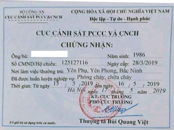 Điều kiện để doanh nghiệp được cấp chứng chỉ PCCC
