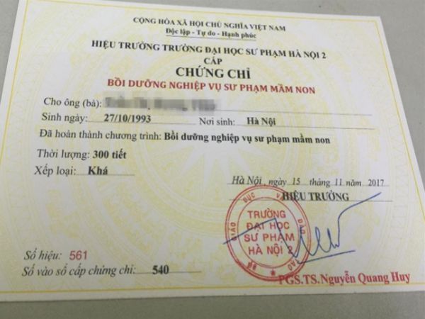Những lý do cần phải làm chứng chỉ sư phạm