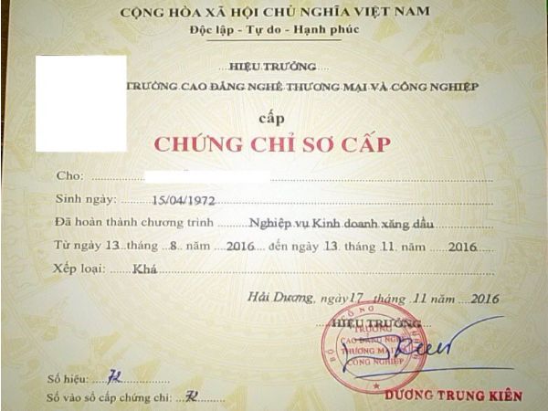 Làm chứng chỉ xăng dầu và những điều bạn cần biết
