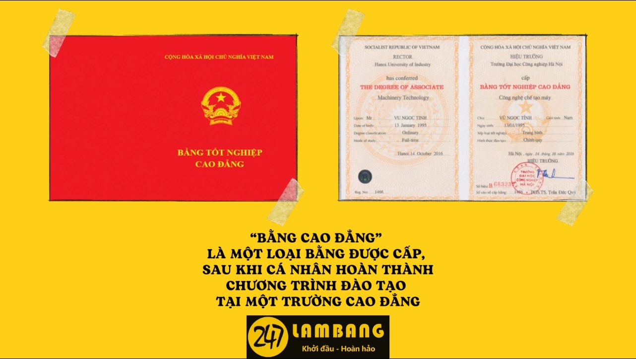 Làm Bằng Cao Đẳng Hà Nội Phôi Gốc Chất Lượng Tuyệt Đối