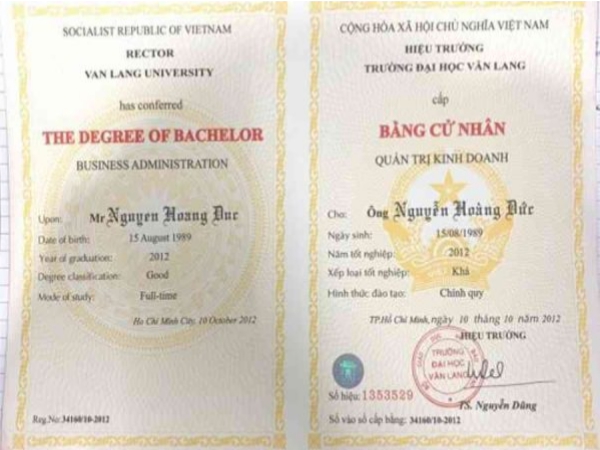 Làm Bằng Đại Học Văn Lang Chất Lượng Cao - Làm Bằng 247