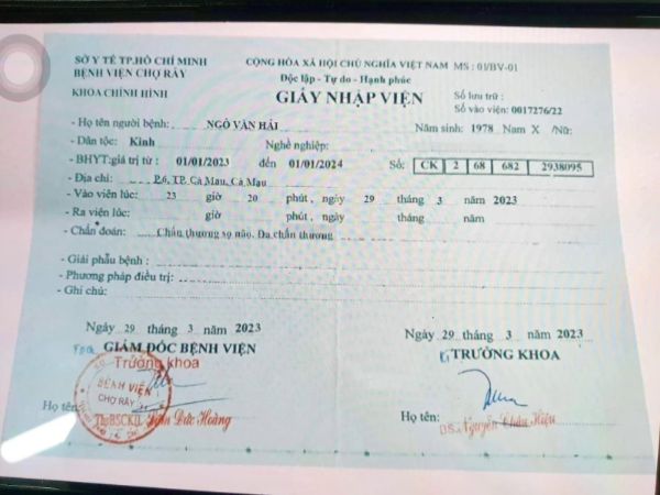 Làm Giấy Bệnh Viện Giả Có Đầy Đủ Hồ Sơ Bệnh Án
