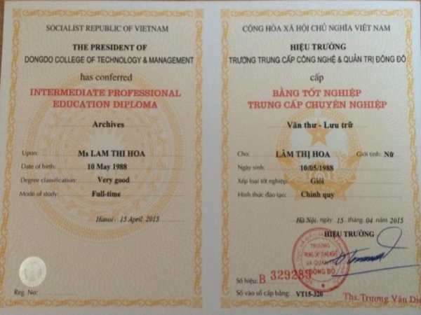 Làm bằng trung cấp có hồ sơ gốc tại Làm Bằng 247 có công chứng được không?