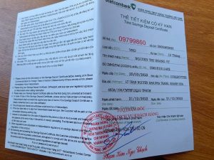 Làm Sổ Tiết Kiệm Giả Giá Rẻ Bao Rút Tiền Tại Ngân Hàng