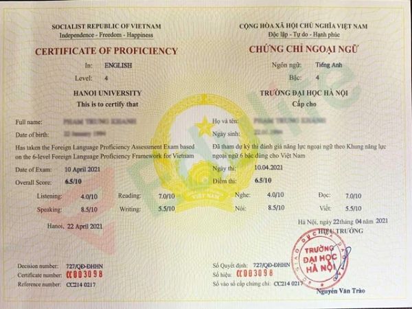 Các Loại Chứng Chỉ Tiếng Anh Được Sử Dụng Nhiều Nhất Hiện Nay