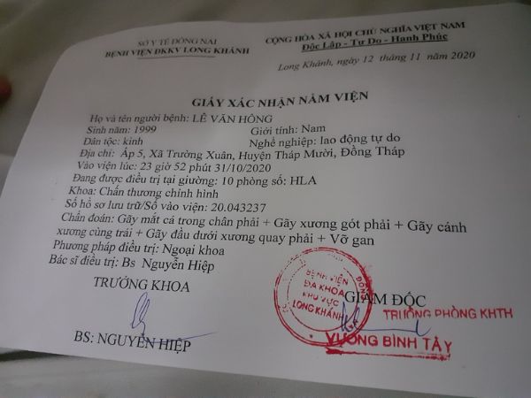 Làm Giấy Bệnh Viện Giả Có Đầy Đủ Hồ Sơ Bệnh Án