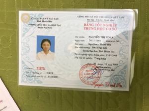 Làm Bằng Cấp 2 Kèm Học Bạ Phôi Thật Làm Bằng 247 Toàn Quốc