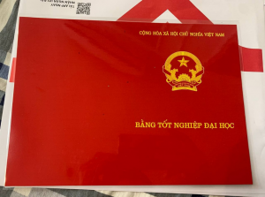 Mẫu bằng đại học Bách Khoa - Mặt sau